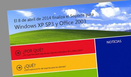 Microsoft cobrará por las actualizaciones de Windows XP después de abril de 2014 VK Oficinas