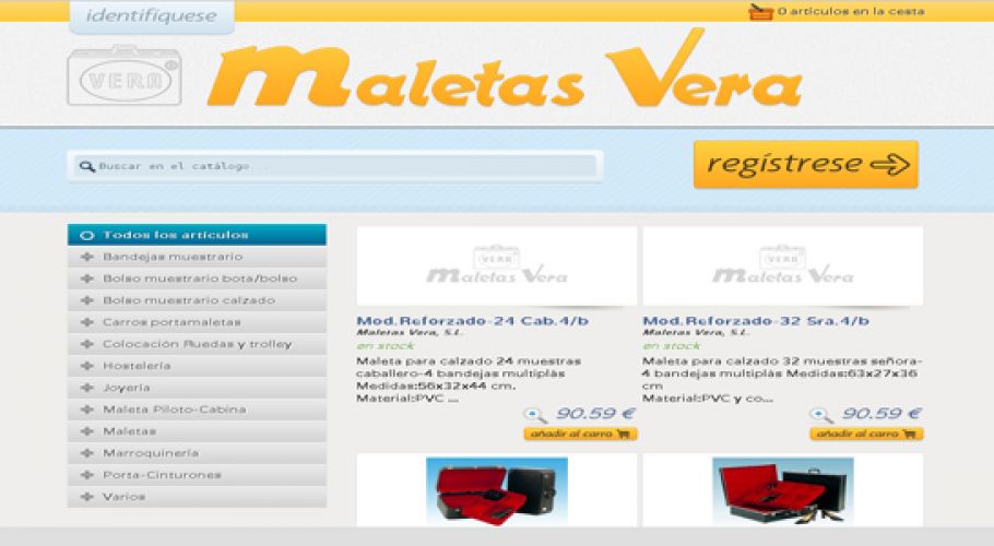 Maletas Vera - Tienda Virtual